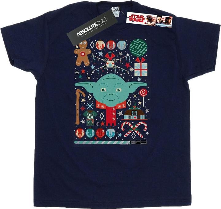 Star Wars Yoda Christmas TShirt (XXL)