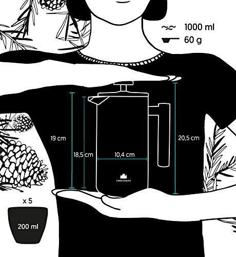 Produktbild Groenenberg French Press aus Edelstahl (1 l)