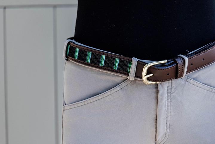 Actual product image Kentucky Horsewear Handmade beaded belt (S)