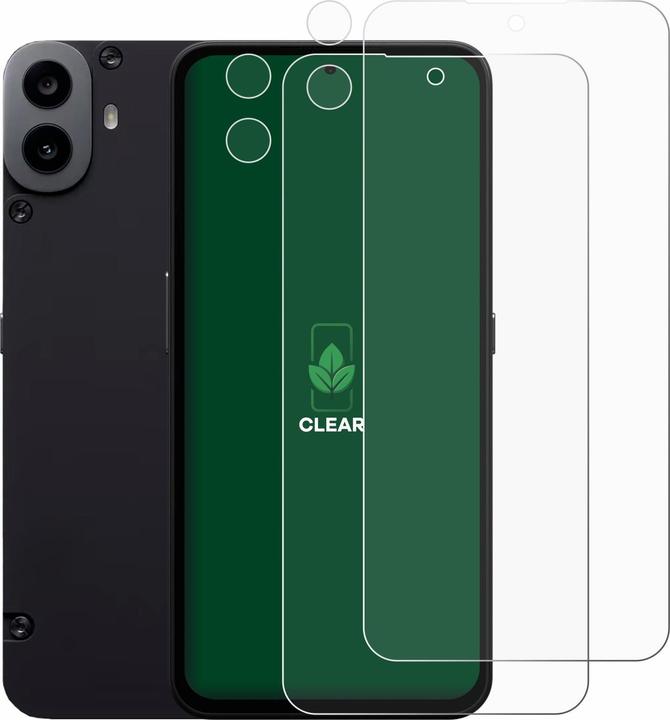 Image du produit ScreenLeaf Film de protection durable Protection d'écran Film clair transparent (2 pièce(s), Nothing CMF Phone 1)