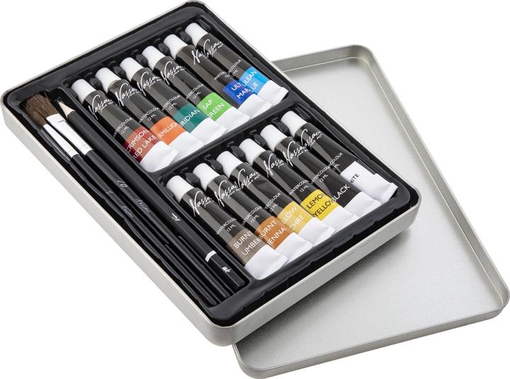 Actual product image Grafix Watercolour paint with accessories, 16 pcs. (Multicoloured)