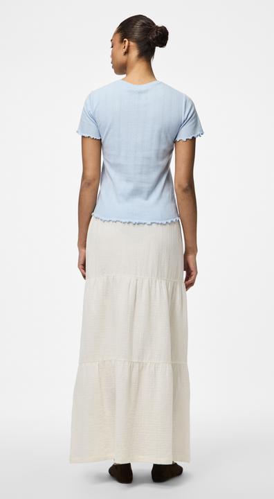Actual product image Pieces Pcmarie Ss O-Neck Poin Top Jrs Noos Bc (L)