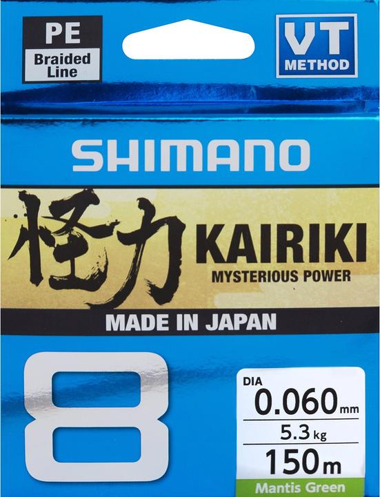 Shimano Kairiki 8 Mantis Green (6.50 kg, 10 mm)
