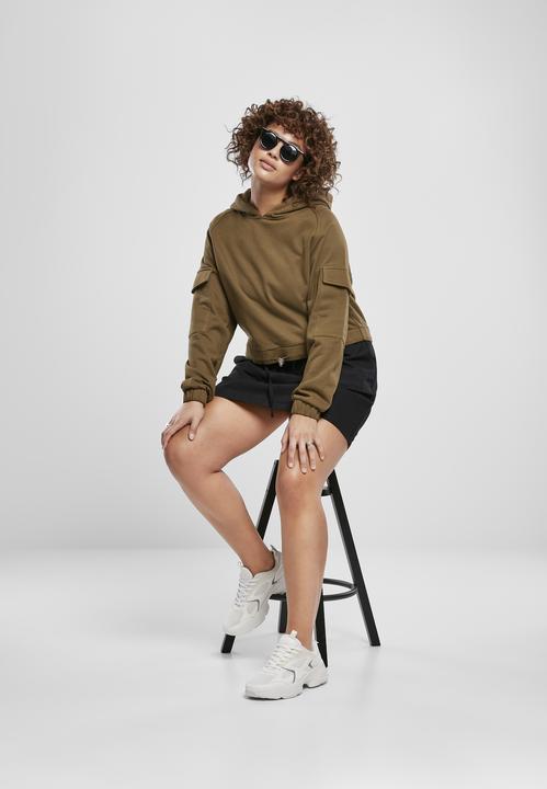 Produktbild Urban Classics Ladies Short Worker Hoody (3XL)