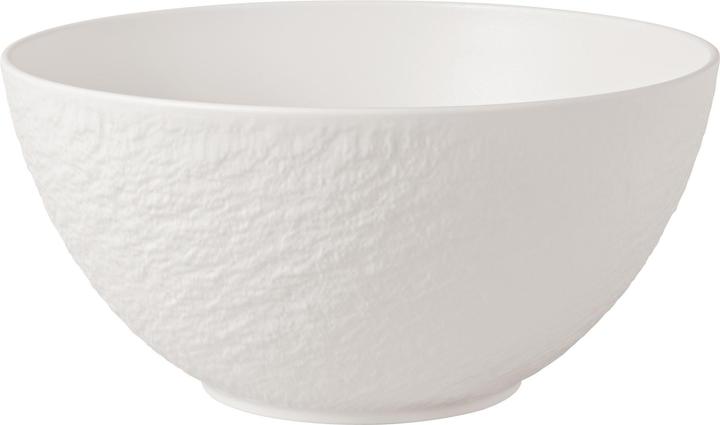 Villeroy & Boch Manufacture Rock blanc Salatschüssel 24cm (24 cm, 2.40 l, 1 x)