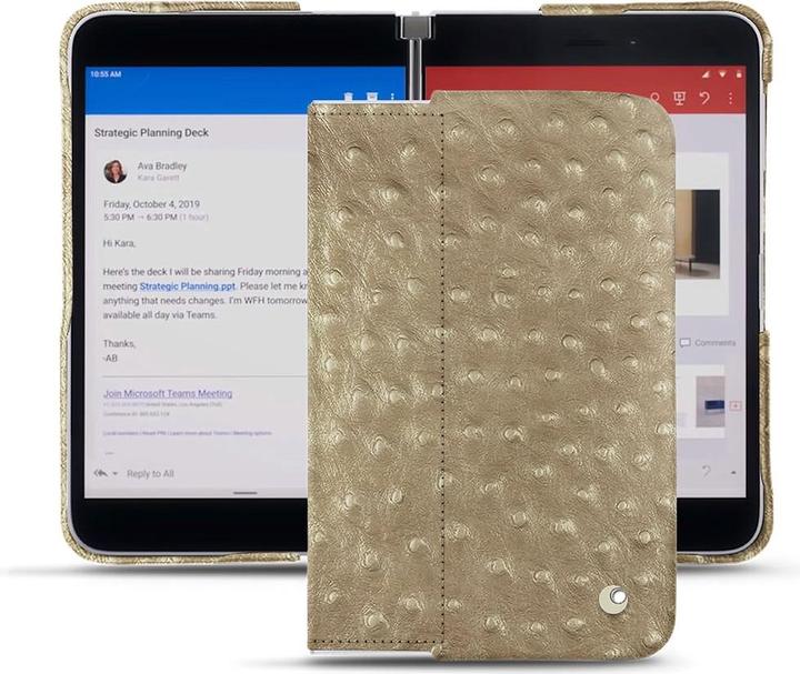 Actual product image Noreve Leather cover (Microsoft Surface Duo)