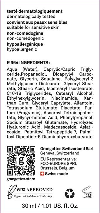 Actual product image Grangettes anti-ageing face cream (30 ml, Day cream)