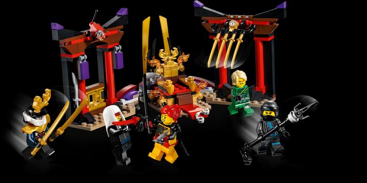 Actual product image LEGO Duel in the throne room (70651, LEGO Ninjago)