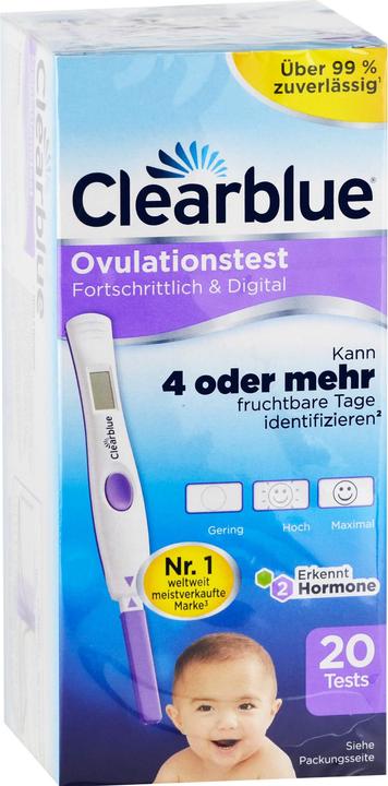 Actual product image Clearblue Ovulation Test Advanced & Digital 20pcs.