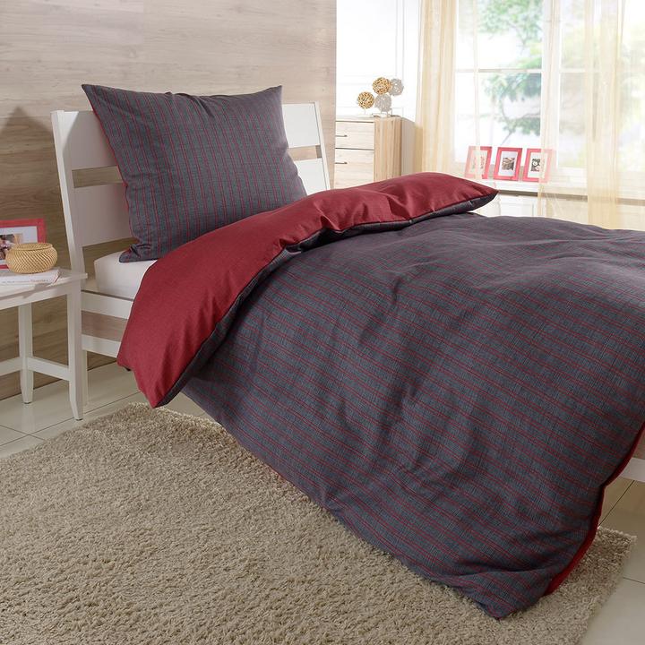 Produktbild BettwarenShop Zeitlos Winterpunsch (Bettwäsche Set, 200 x 200 cm, 80 x 80 cm)