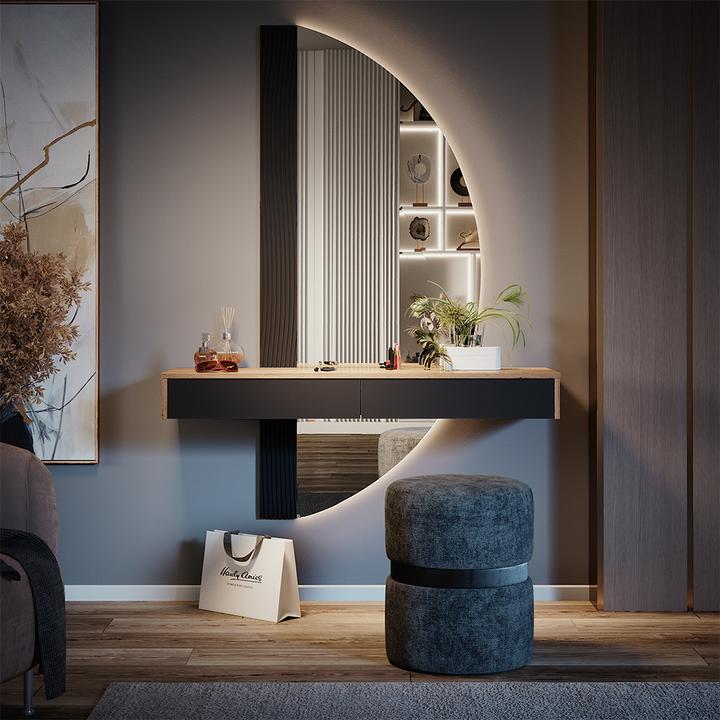 Image du produit Vicco Melisa avec éclairage (120 x 40 x 161 cm)