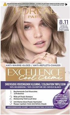 Produktbild L'Oréal Paris Excellence Cool Cream 8.11 Ultra Ash-Light Blonde Haarfarbe 1 Stück Ash-Light Blonde (Aschelicht Blondine)