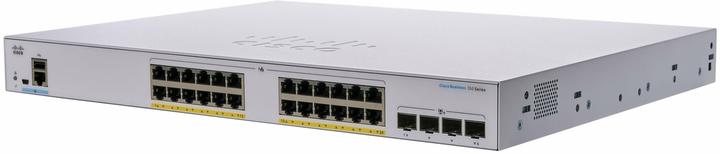 Actual product image Cisco PoE+ Switch CBS350-24FP-4X-EU 28 Port (24 Ports)