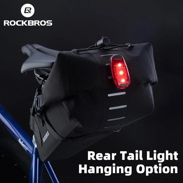 Actual product image Rockbros 30130061001 bicycle bag 3L - black (3 l, Frame bag)