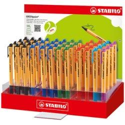 STABILO GREENpoint fibre-tip pens, 48-pack cardboard display (Multicoloured, 48 x)