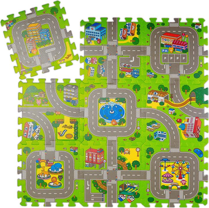 Relaxdays Road with animals (31 x 31 x 1 cm)