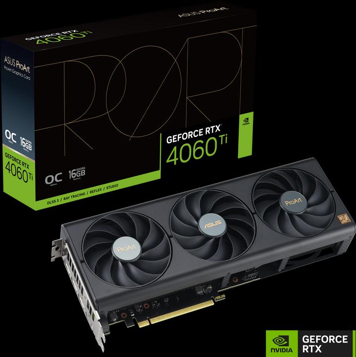 Produktbild ASUS ProArt RTX 4060 TI 16GB OC Edition (16 GB)