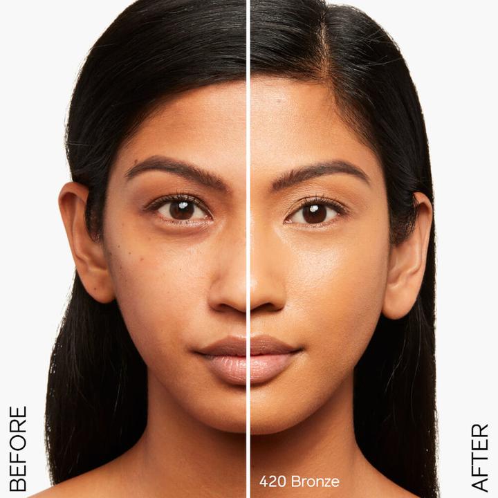Actual product image Shiseido Synchro Skin Radiant Lifting Foundation SPF 30 ml - (420 Bronze)