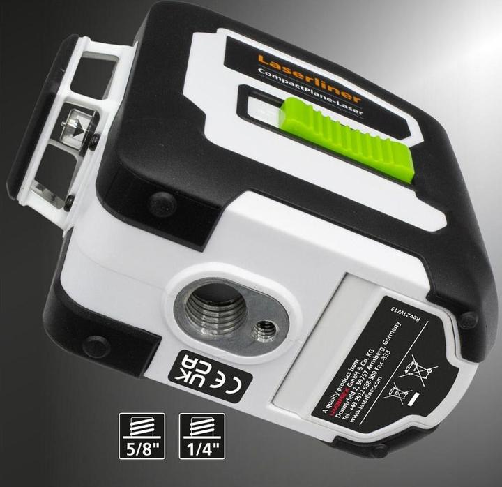 Actual product image Laserliner Cross line laser CompactPlane 3G Pro 30 m