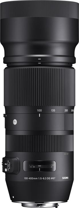 Sigma 100-400mm F5.0-6.3 DG OS HSM (C), Nikon F (Nikon F, Full-frame, APS-C / DX)