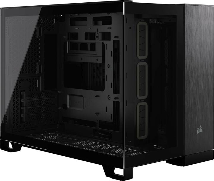 Produktbild Corsair 2500X (schwarz/anthrazit, Tempered Glass x 2) (mATX, Mini-ITX)