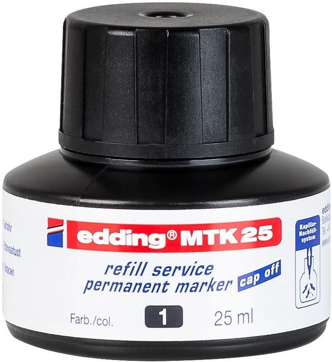 Produktbild Edding MTK 25 Nachfülltinte (Nachfülleinheit, Schwarz)