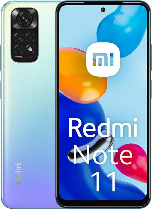 Xiaomi Redmi Note 11 (64 GB, Star Blue, 6.43", Dual SIM, 50 Mpx, 4G)