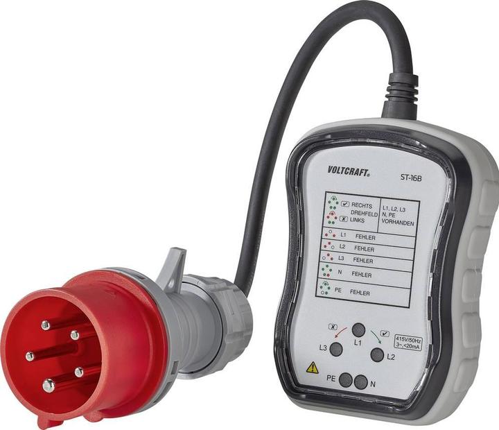 Immagine prodotto Voltcraft Tester per prese (CAT III 300V)
