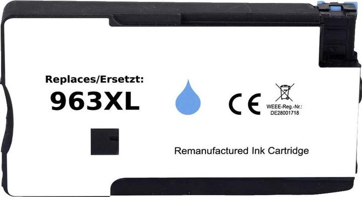 Produktbild Renkforce Tinte ersetzt HP 963 XL (3JA27AE) Kompatibel Cyan RF-5706052