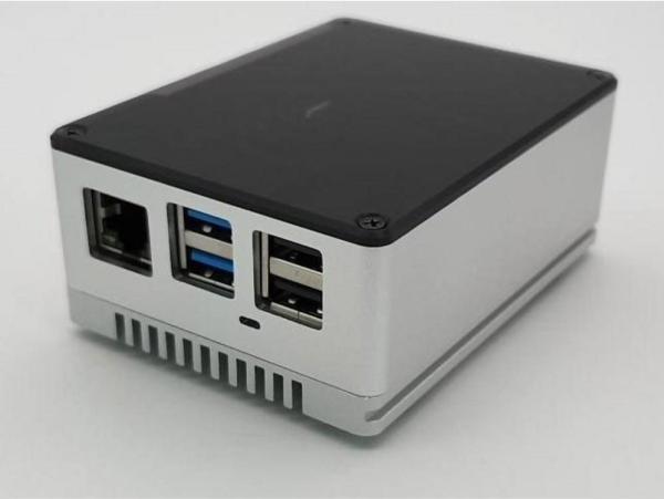 Produktbild Allnet Rock Pi Aluminium Gehäuse ecoPI PRO LP silber