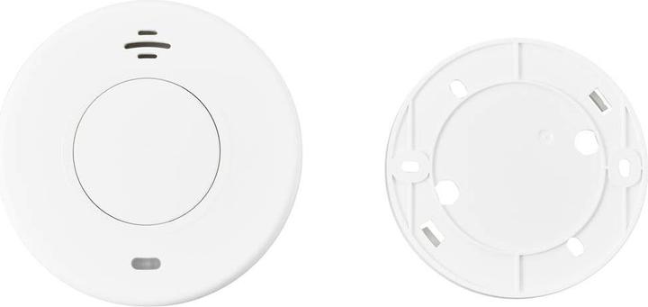 Actual product image Sygonix Funk-Rauchwarnmelder inkl. 10 Jahres-Batterie, vernetzbar batteriebetr