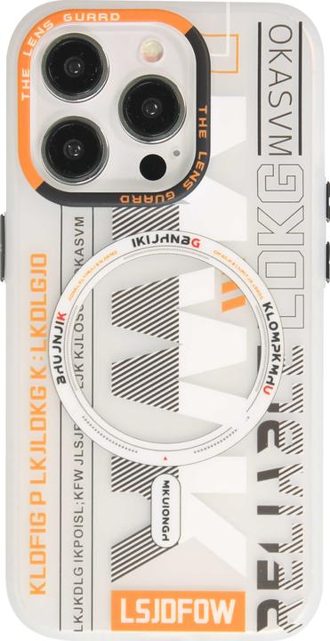 Produktbild PhoneLook Hülle MWK Cyber Grid Silikon mit MagSafe (Apple iPhone 15 Pro Max)