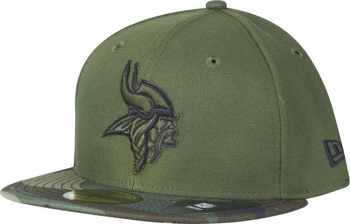 New Era 59Fifty Cap - Minnesota Vikings wood camo - 7 1/4 (7 1/4)
