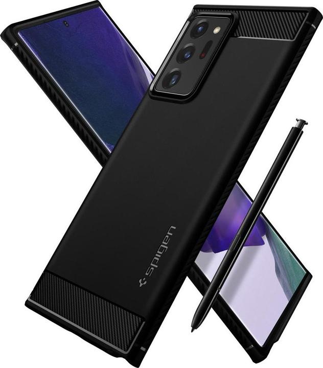 Actual product image Spigen rugged army (Samsung Galaxy Note 20 Ultra)