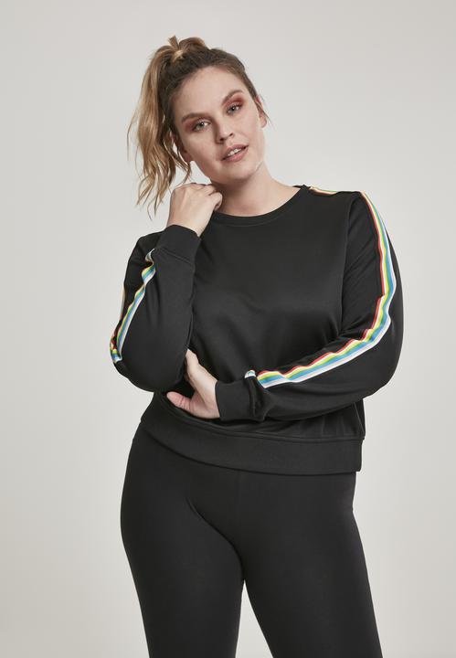 Immagine prodotto Urban Classics Girocollo a maniche nastrate multicolore da donna (XXL)