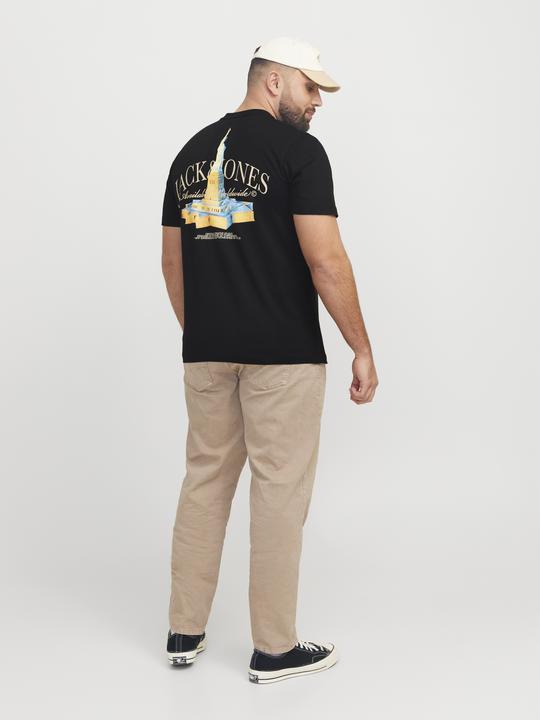 Actual product image Jack & Jones Plus Size Rückenprint T-shirt T-shirt (5XL)