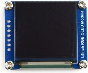 Produktbild WaveShare 128x128 1.5inch RGB OLED Display Modul SPI
