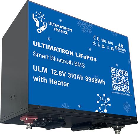 Produktbild Ultimatron ULM-12V-310Ah POLAR LiFePO4 Untersitz-Versorgungsbatterie (mit Heater) (12.80 V, 310 Ah)