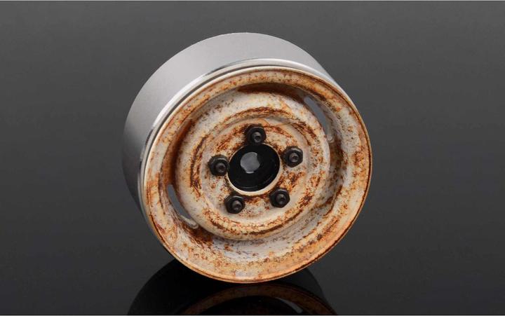 Produktbild Rc4Wd Felgen 1.55 Landies Beadlock, Rostig 4 Stück
