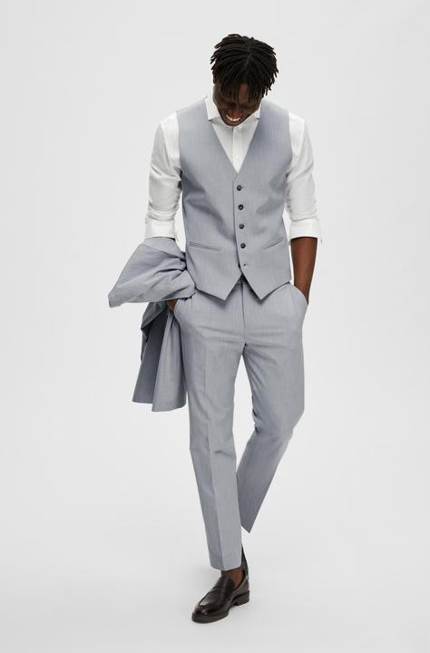 Actual product image Selected Homme Woven waistcoat (54)