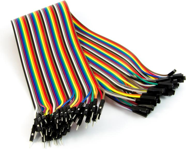 Purecrea Jumperkabel Dupont Set 30cm M/F 40 Stk.