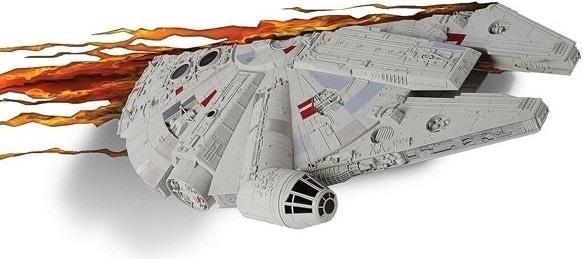 3DLightFX Star Wars: 3D Deco Light Millennium Falcon