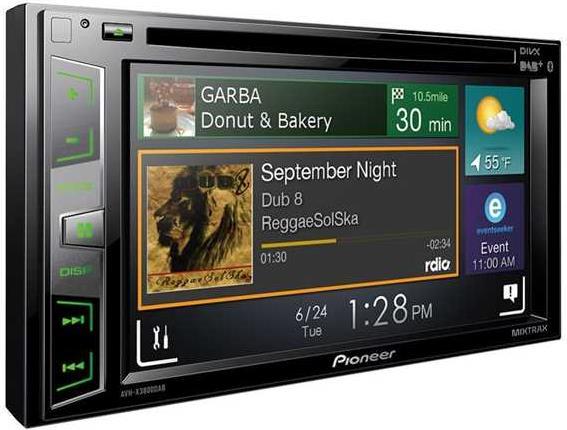 Produktbild Pioneer AVH-X3800DAB inkl. DAB Antenne