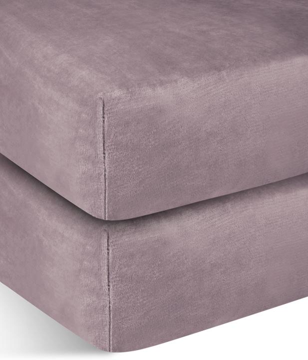 Actual product image Aspero 2 flannel fitted sheets PERPIGNAN (180 x 200 cm)