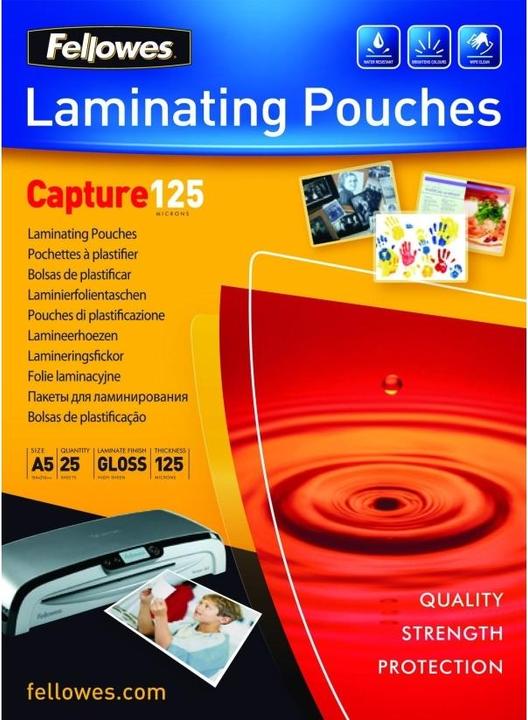 Actual product image Fellowes Capture 125 (A5, 25 Piece, 125 µm)