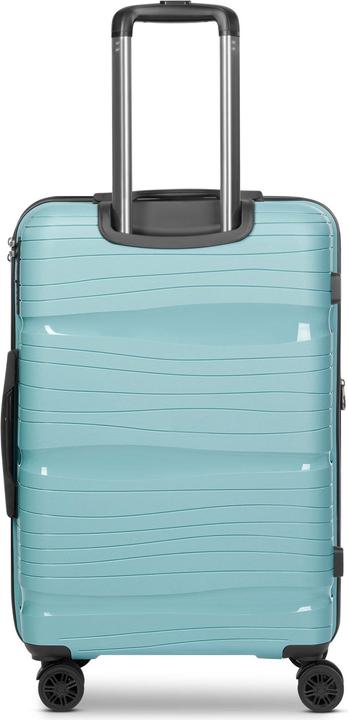 Produktbild D&N Travel Line 4300-Plus 4 Rollen Kofferset 3-teilig mit Dehnfalte (191 l, XL (ab 115l))