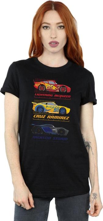 Immagine prodotto Disney Cars Racer Profile Maglietta Ampia Donna (XL)