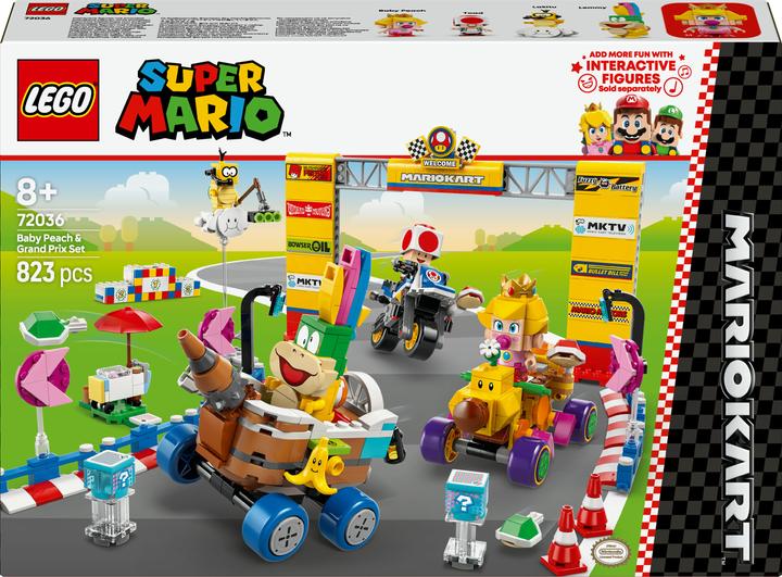 Actual product image LEGO Mario Kart - Baby Peach & Grand Prix Set (72036, LEGO Super Mario)