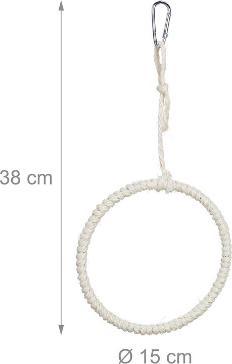 Actual product image Relaxdays 2x bird swing
