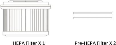 Produktbild Xiaomi HEPA-Filter für G10/G9